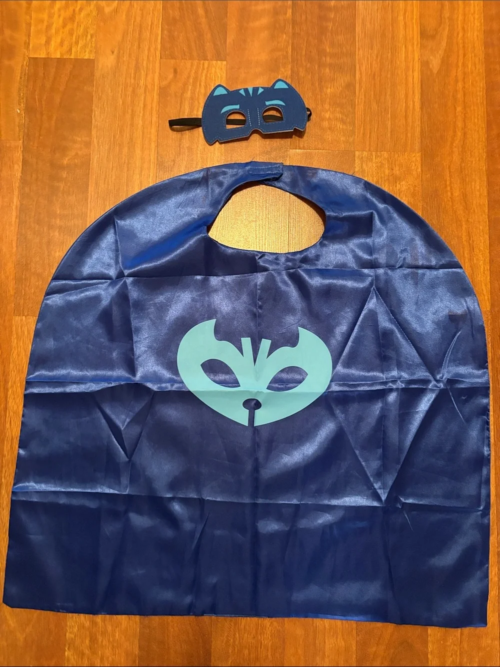 PJ Masks Catboy Cape and Mask Dress Up Set Fits Kids Size 4-6